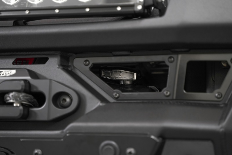 Chevrolet Silverado 2500 Front Bumper - Addictive Desert Designs - Phantom Winch - Hammer Black - 2024+